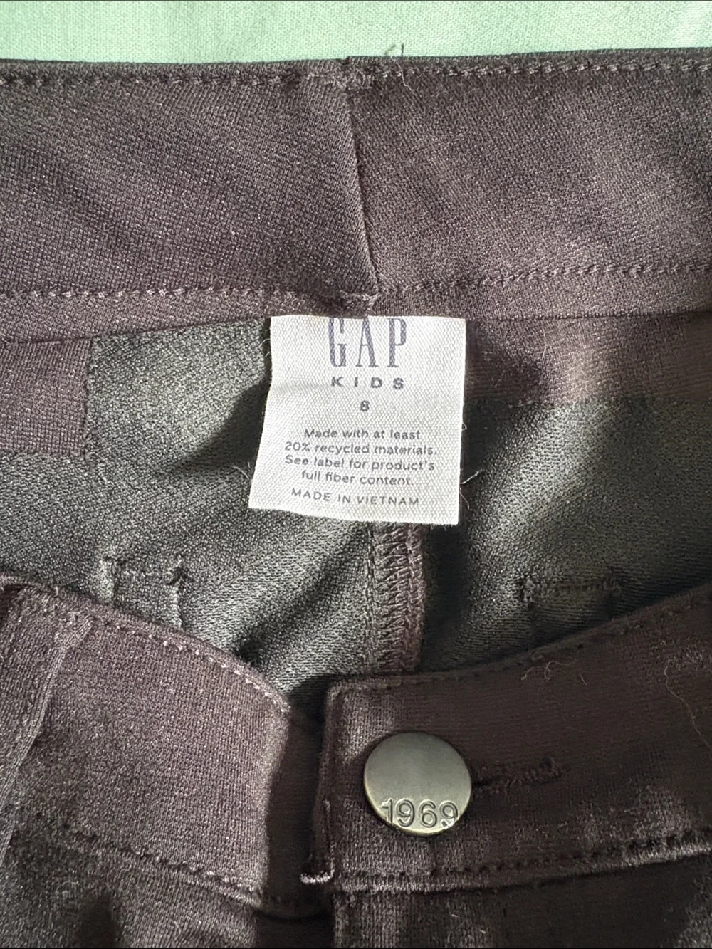 GAP black Straight-Leg Kids Pants
